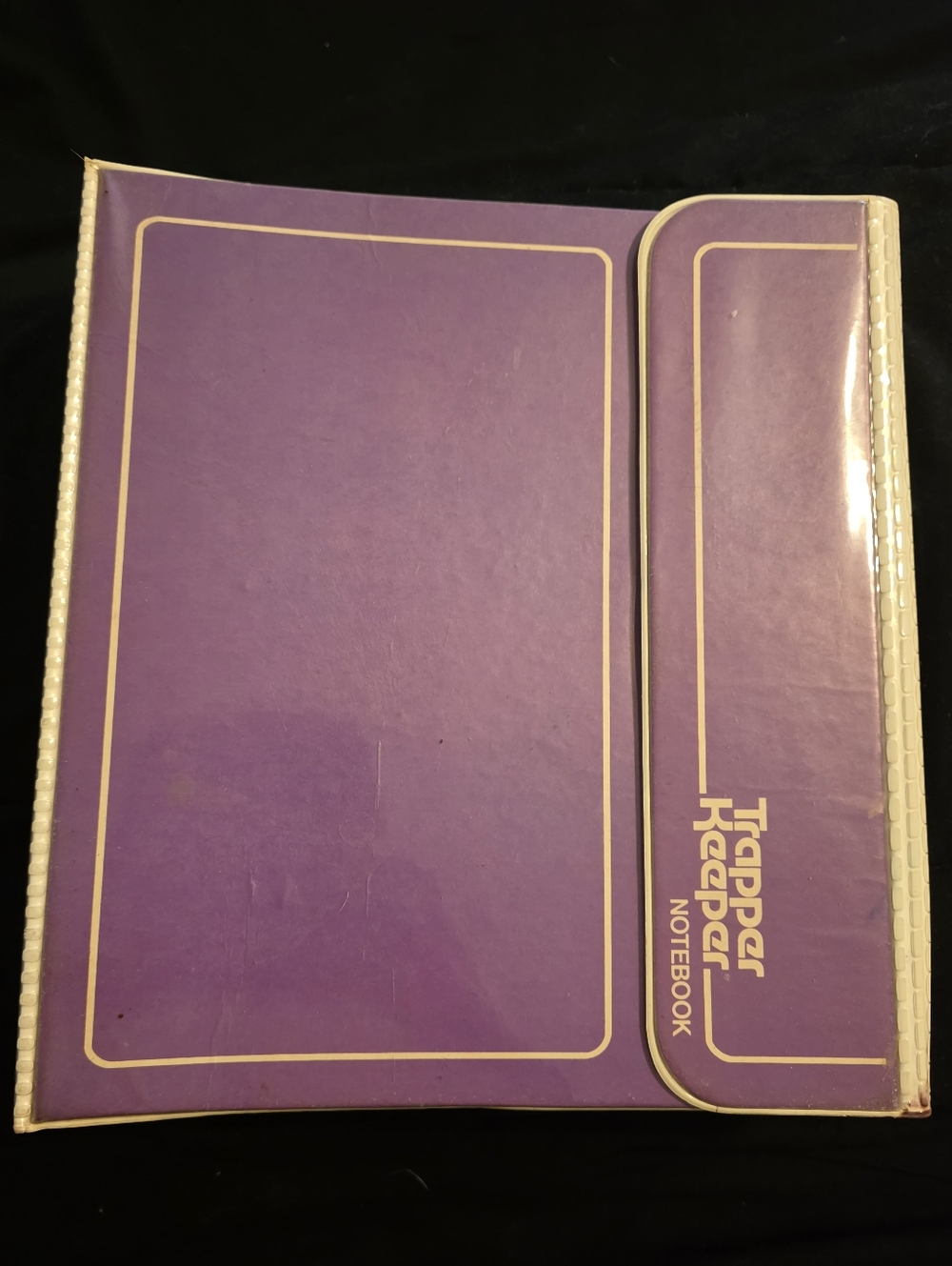 Trapper Keeper Purple Notebook Vintage